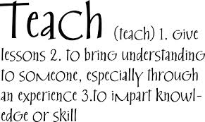 teach definition